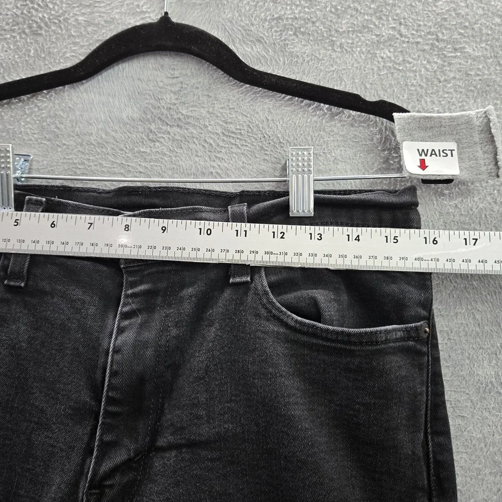 Levi's 511 Men Jeans 36X34 Black Slim Denim 31